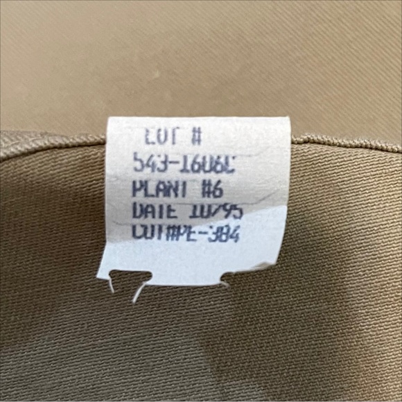 VTG | Big Mac | Cotton Tan Khaki Work Shirt - Picture 8 of 8